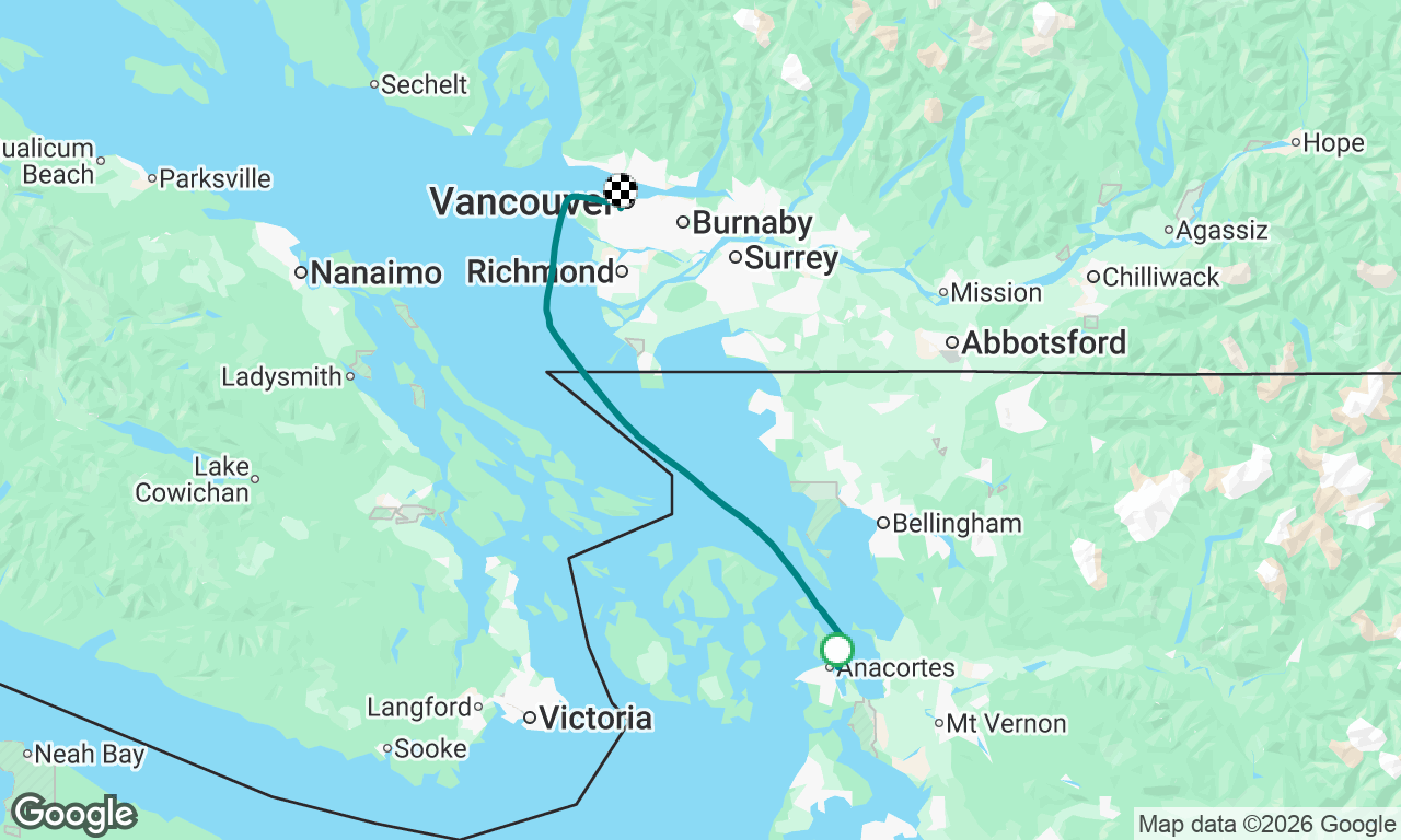 Voyage map