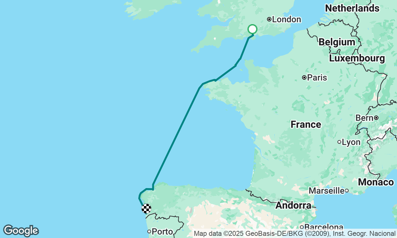 Oyster Delivery (Hamble to Baiona)