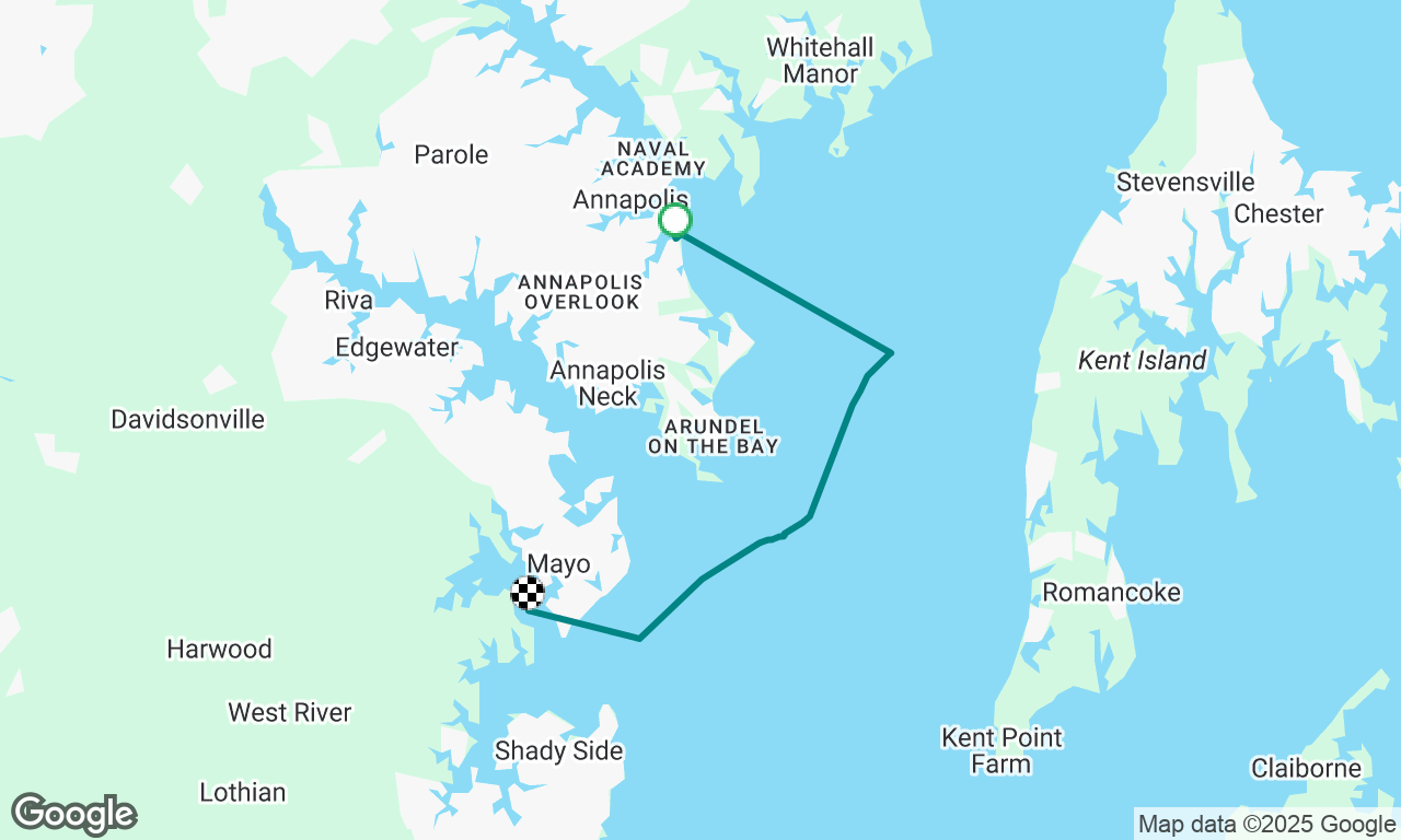 asa 104 to Rhode river
