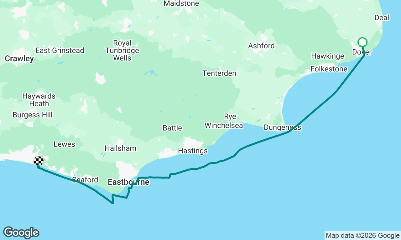 Dover to Brighton 