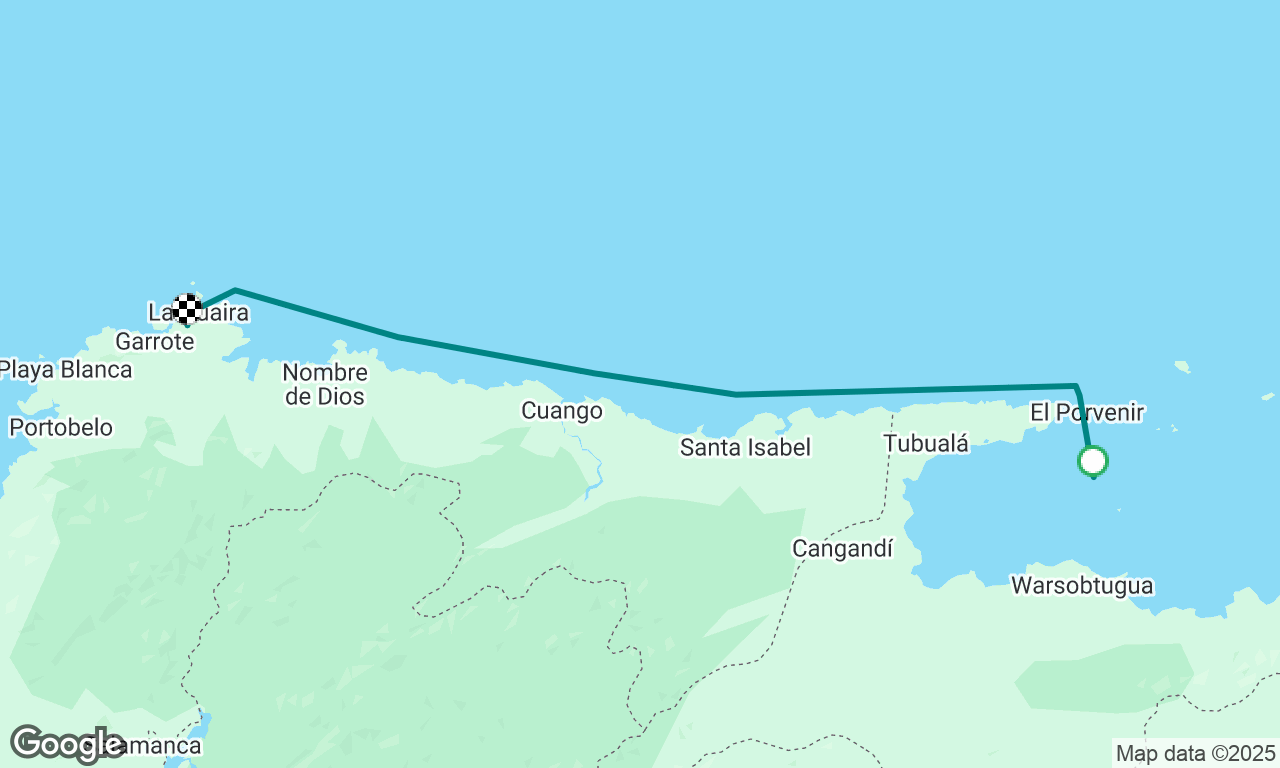 San Blas to Linton Bay