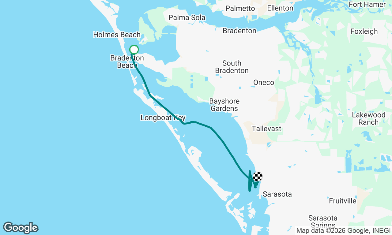 Voyage map
