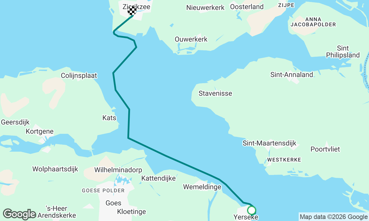 Voyage map