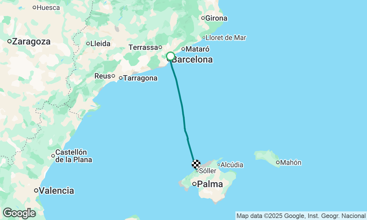 Travesia Barcelona - Mallorca