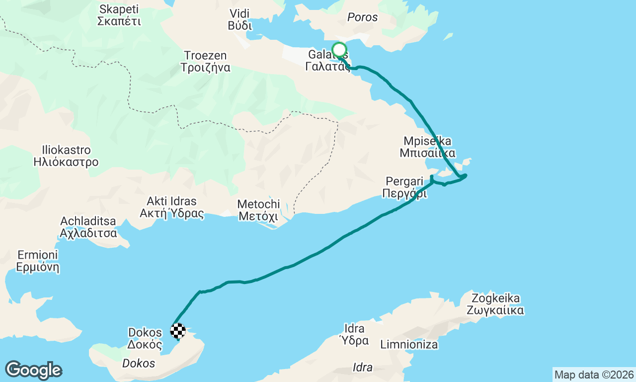 Voyage map