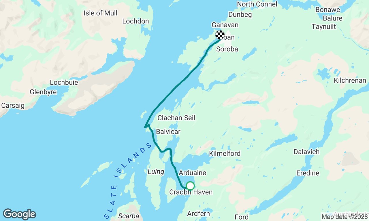 Voyage map