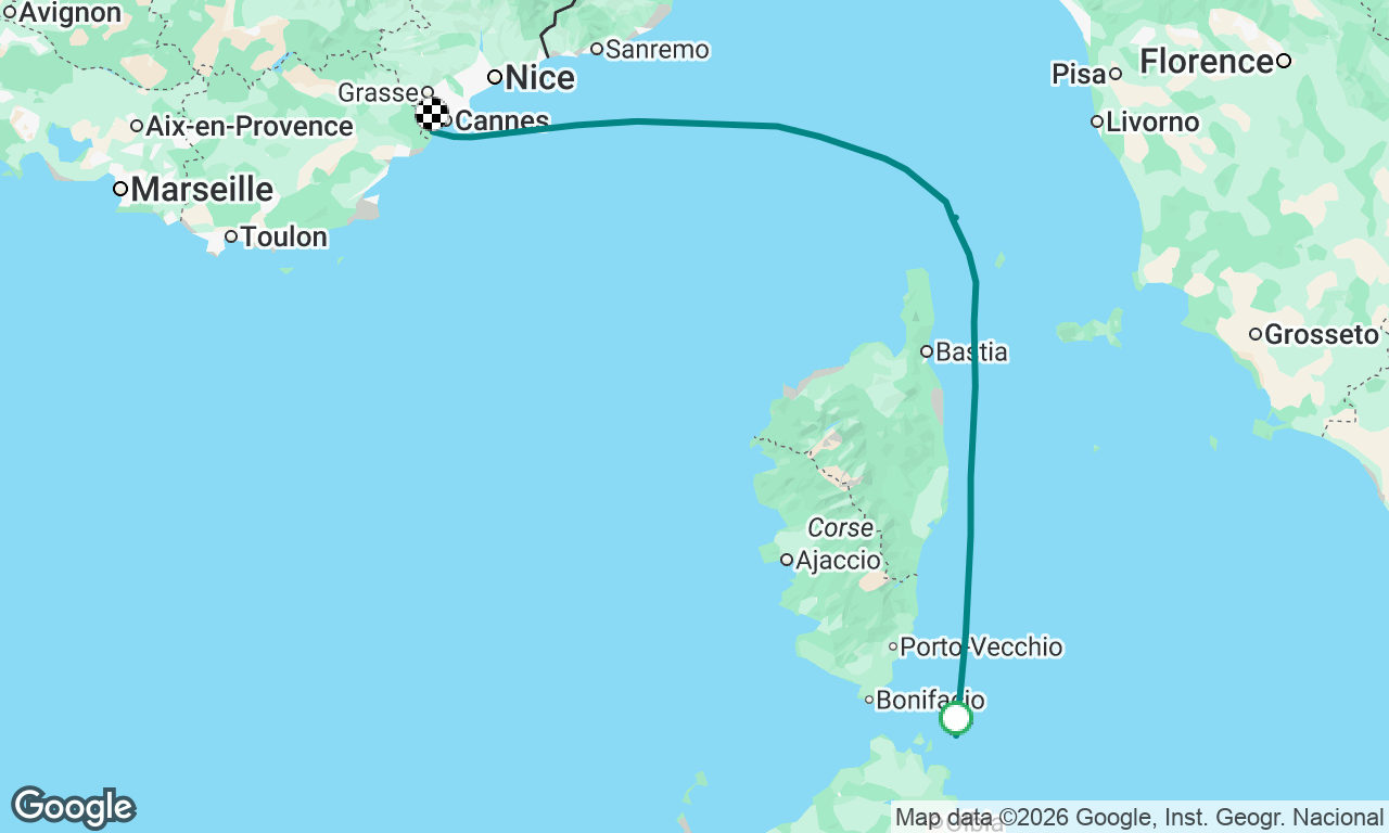 Voyage map
