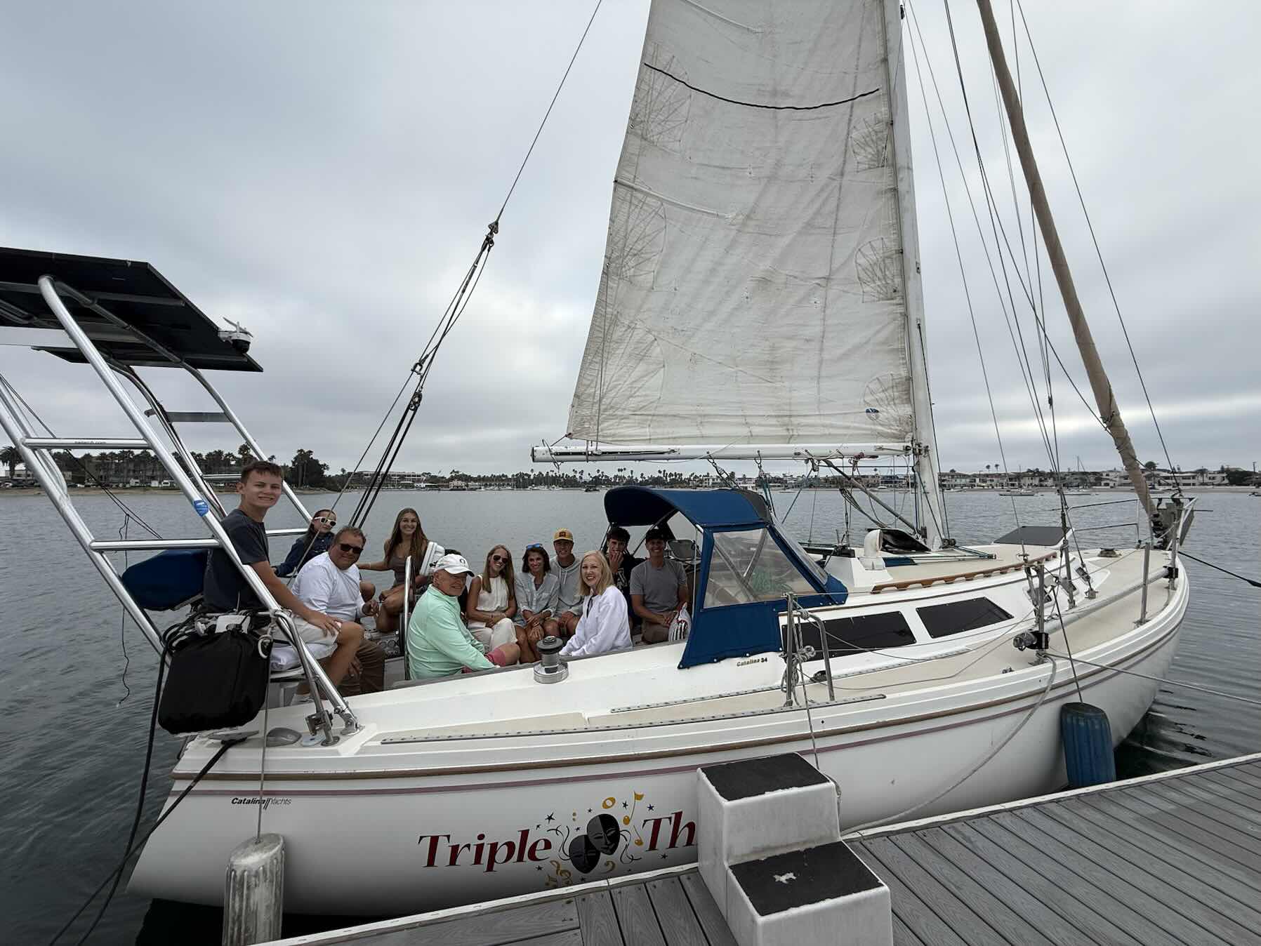 Bay cruise on Triple Threat with the Shanahan clan_D22ACB82-2B1D-4D15-876C-4D8E19E32ED3