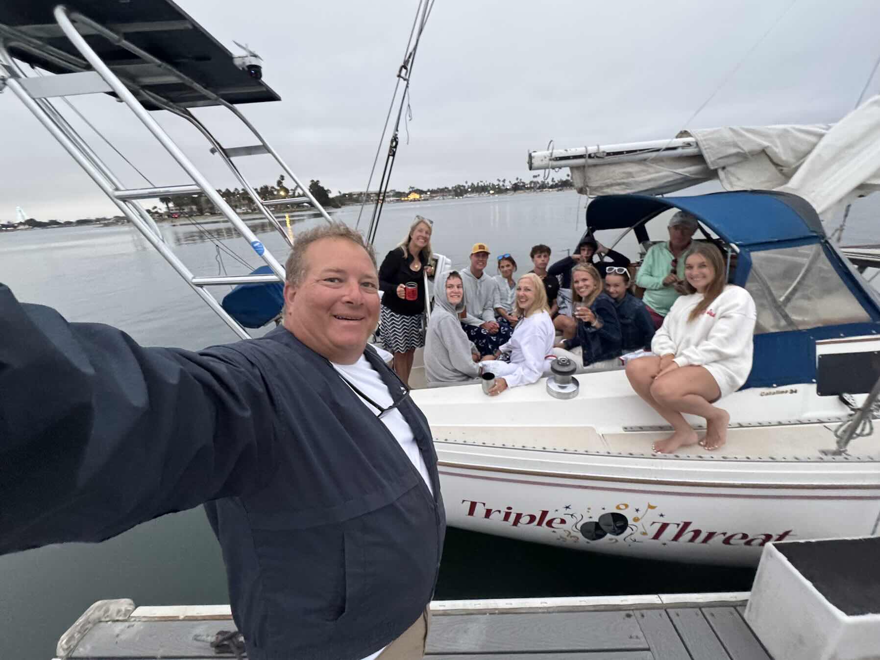 Bay cruise on Triple Threat with the Shanahan clan_E9247CBA-07EA-4550-8C07-4B08C74D8DEF