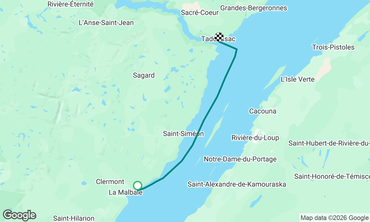 Cap à L'aigle-Tadoussac