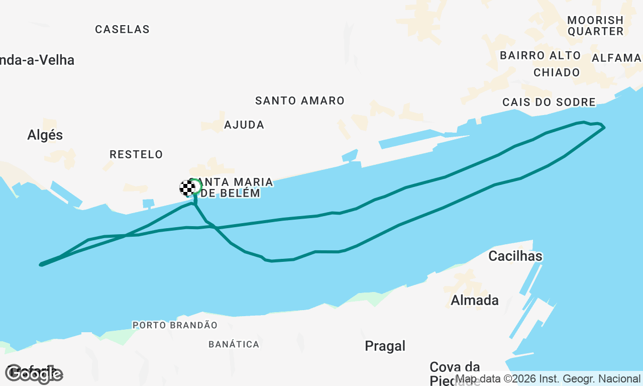 Voyage map