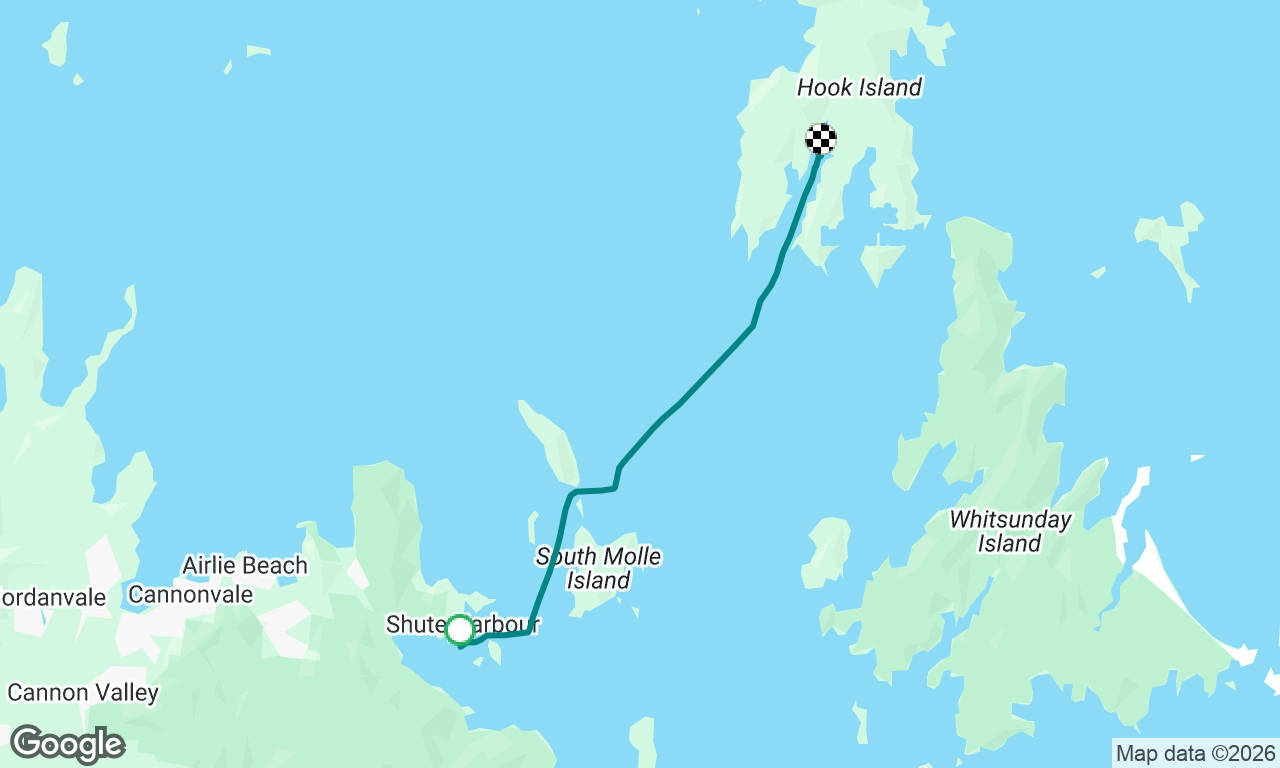 Whitsundays: Shute Harbor to Nara Inlet