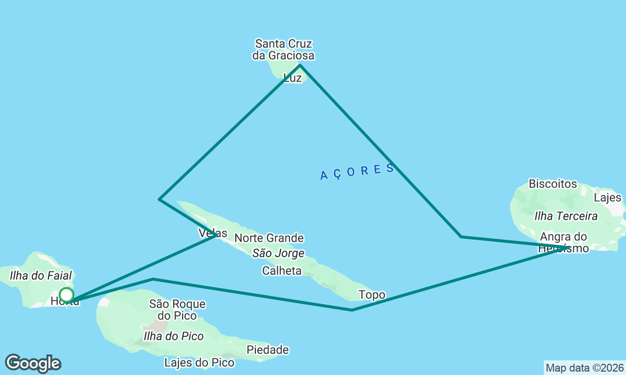Voyage map