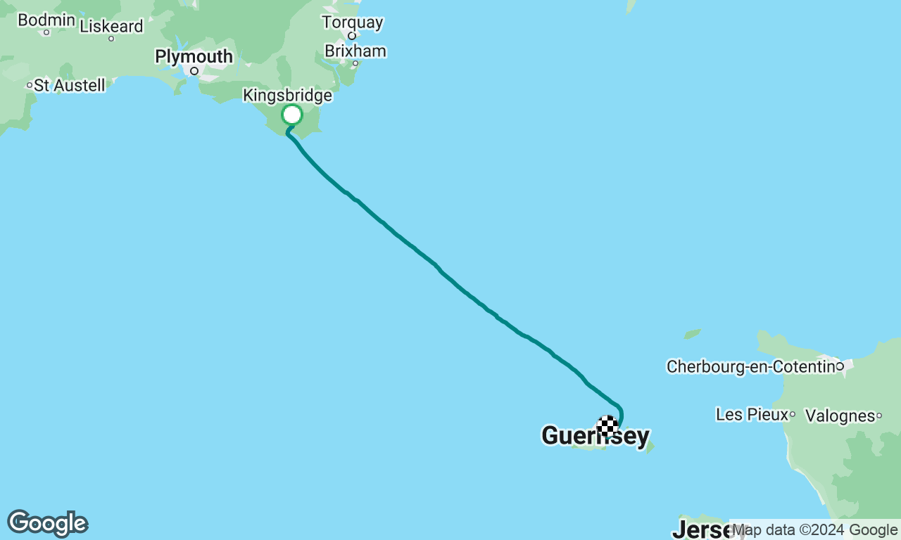 Salcombe to Guernsey