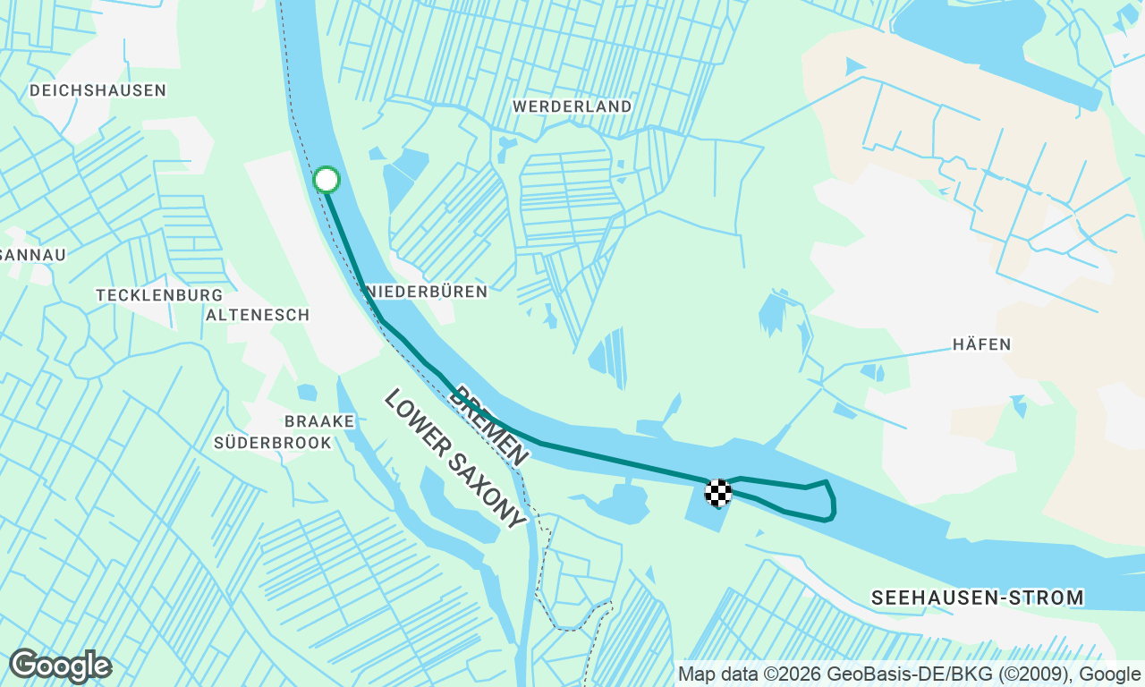 Voyage map