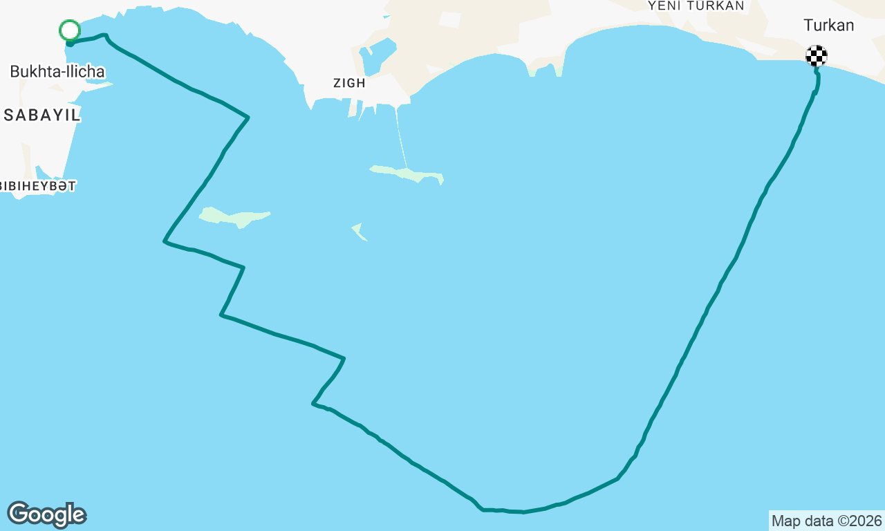 Voyage map