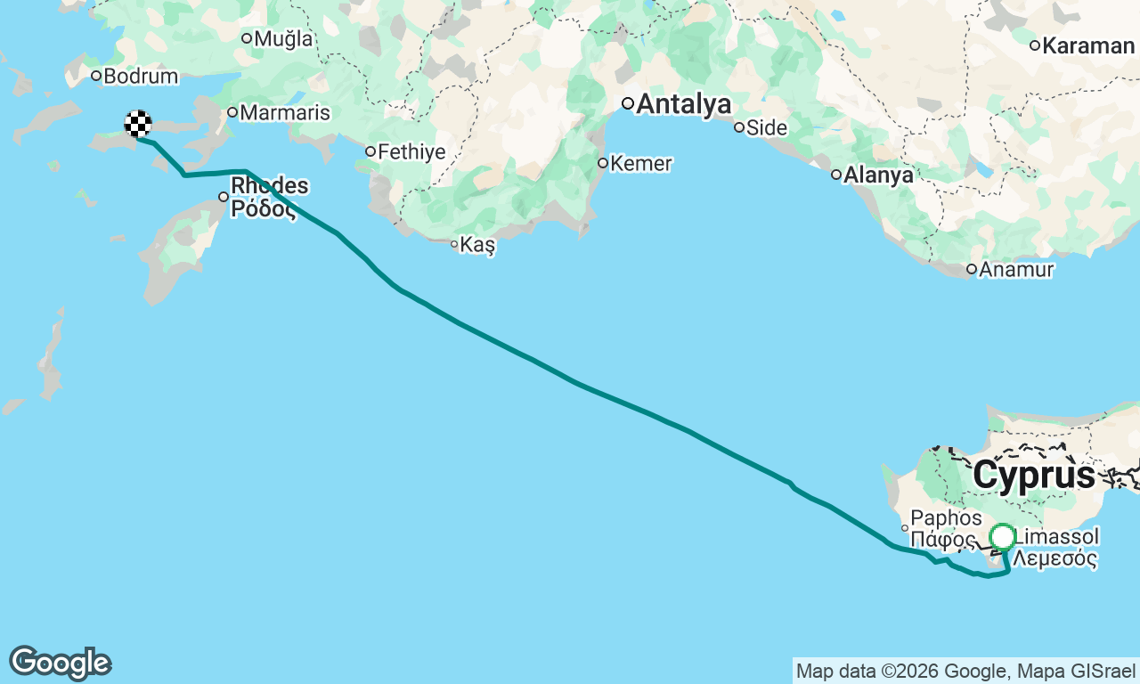 Cyprus to Datça 2026