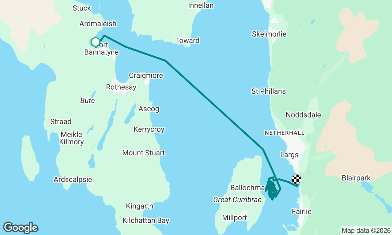 Voyage map