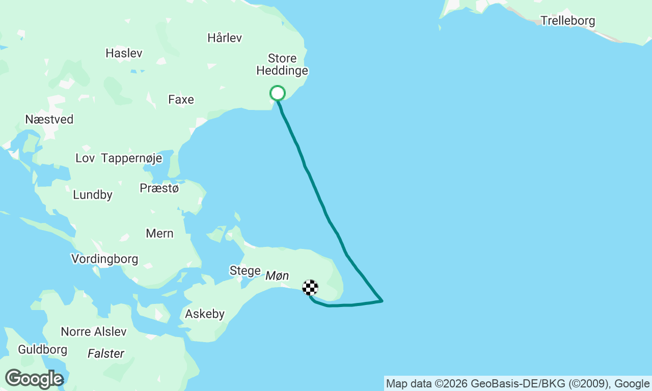 Skagerrak Exploring. Leg 19. Rødvig - Klintholm