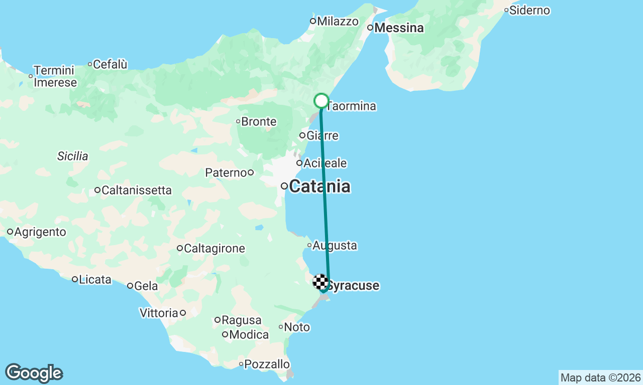 Voyage map