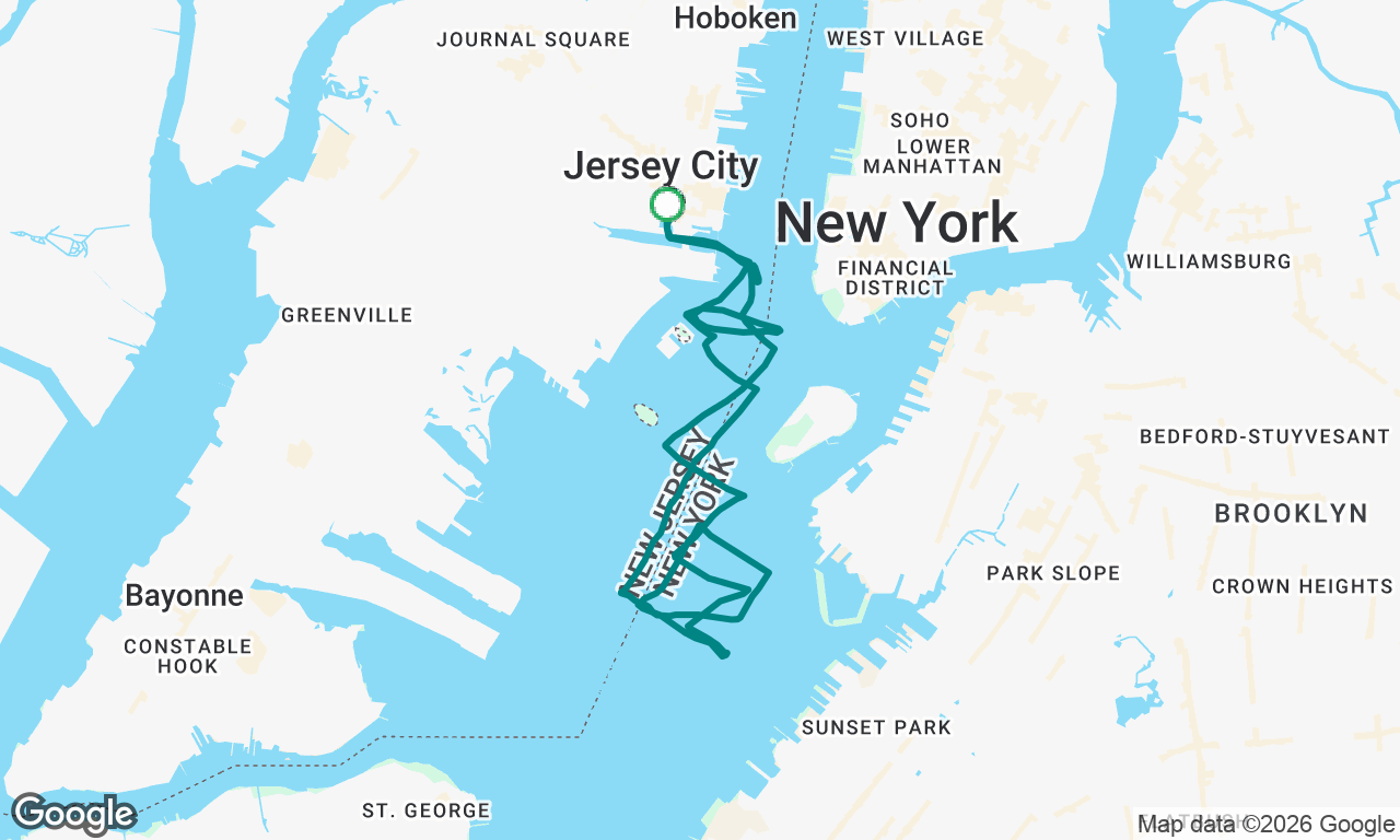 Voyage map