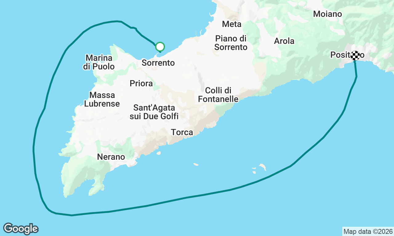 Sorrento to Positano for lunch 