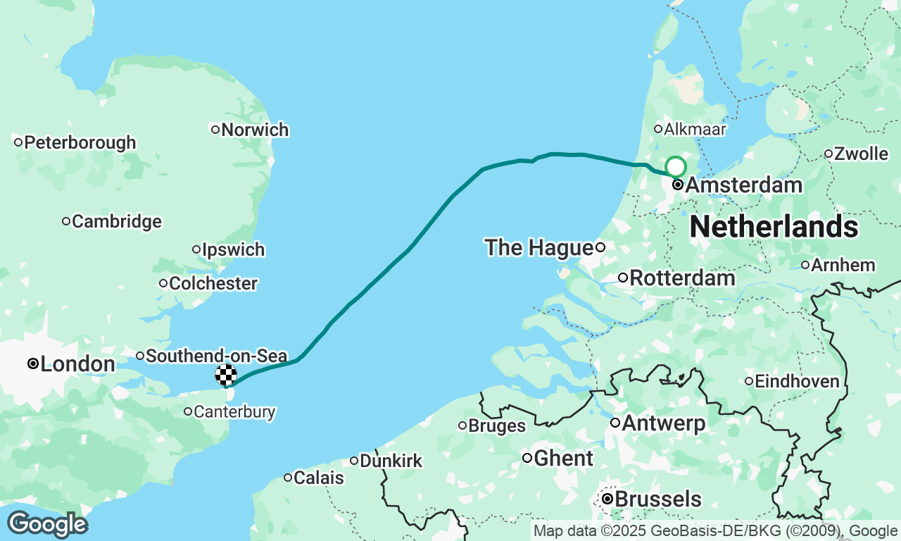 29 • 🇳🇱🇬🇧 • NDSM (Amsterdam) ➡️ Margate (Attempt 2)