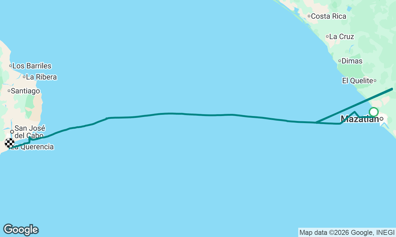 Voyage map