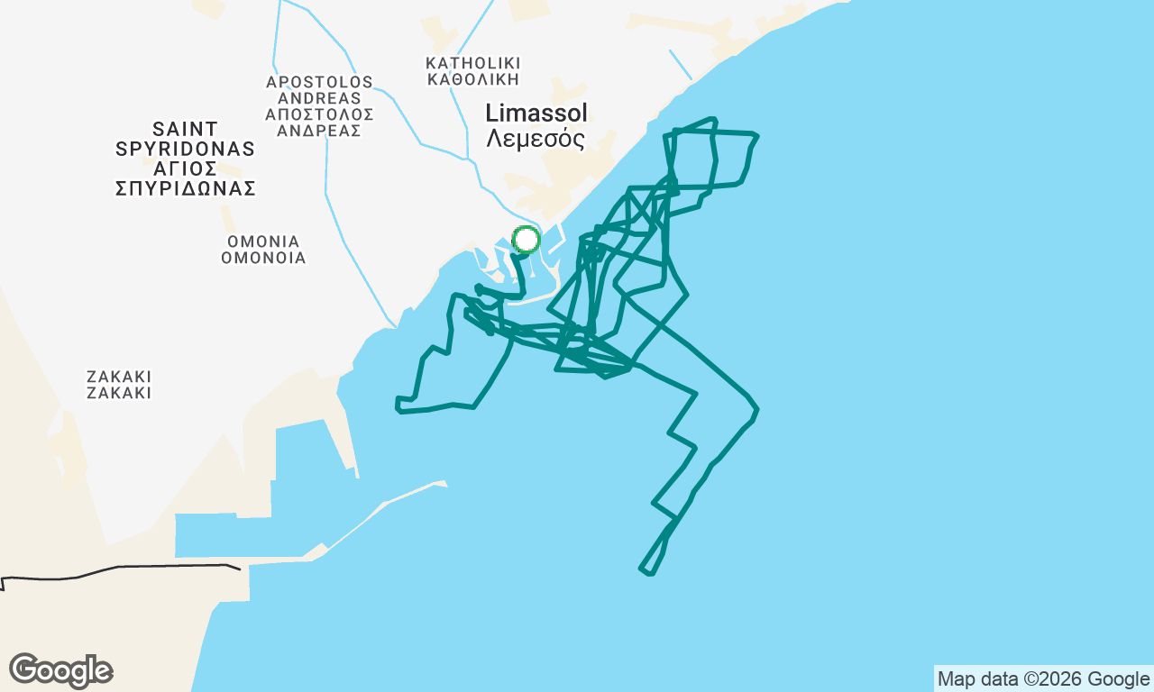 Voyage map