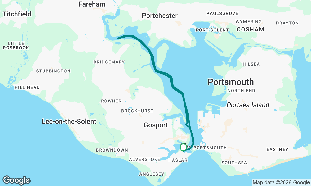 Gosport to Fareham