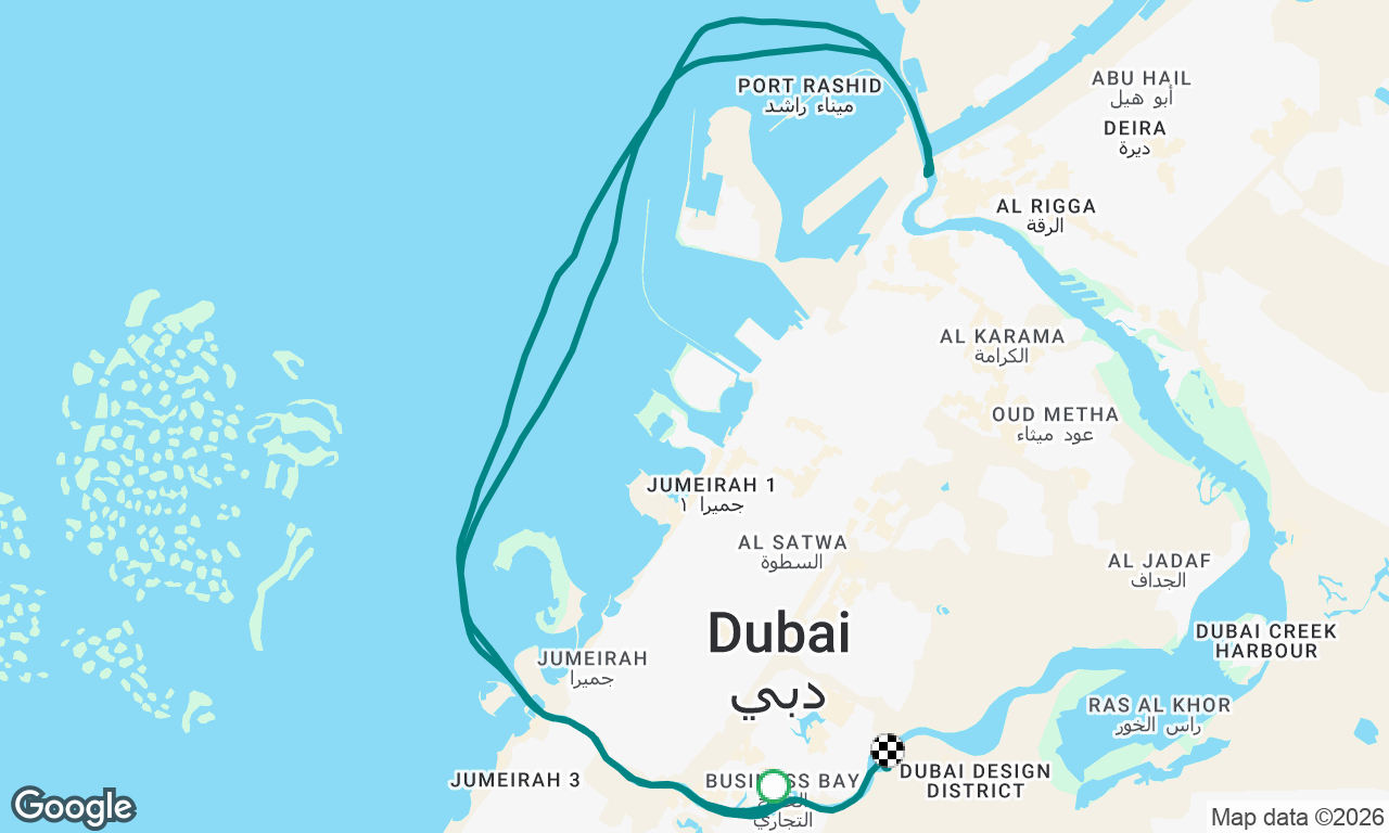Voyage map