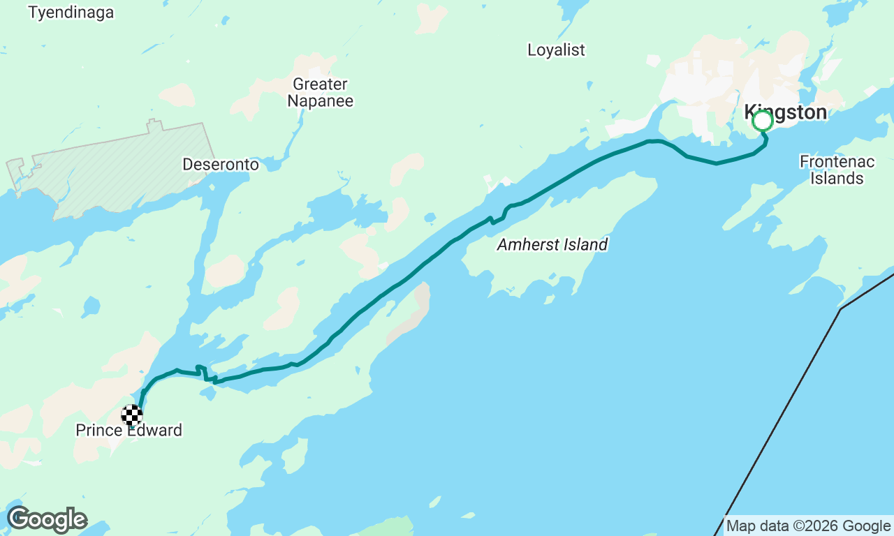 Voyage map