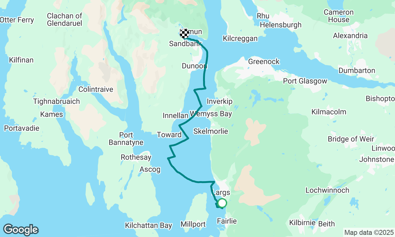 Largs - Holy Loch - SY Dipper