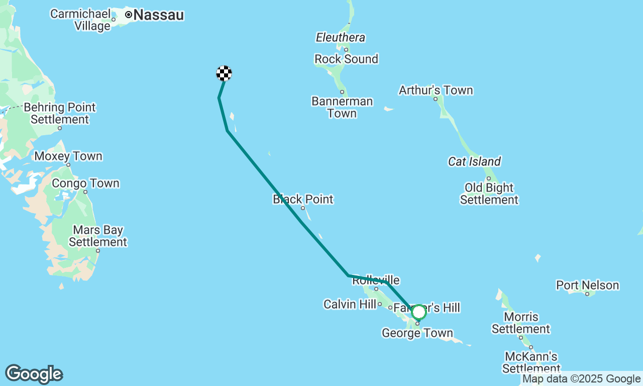 Georgetown to Highbourne Cay