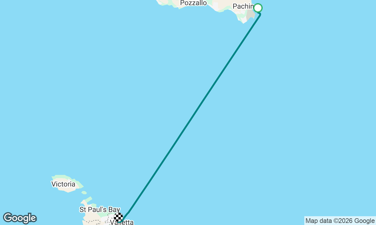 Voyage map