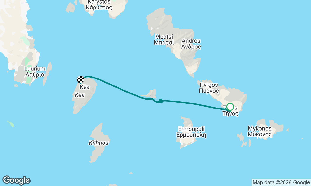 Voyage map