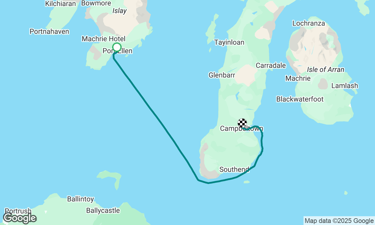 Port Ellen to Campbeltown