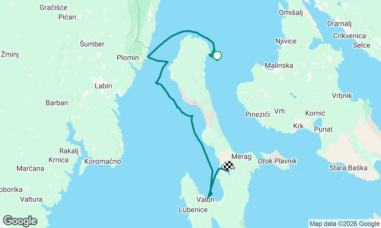 Voyage map