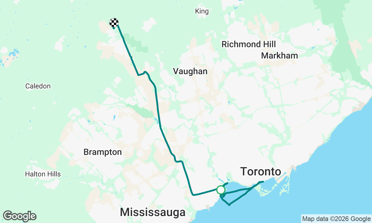 Voyage map