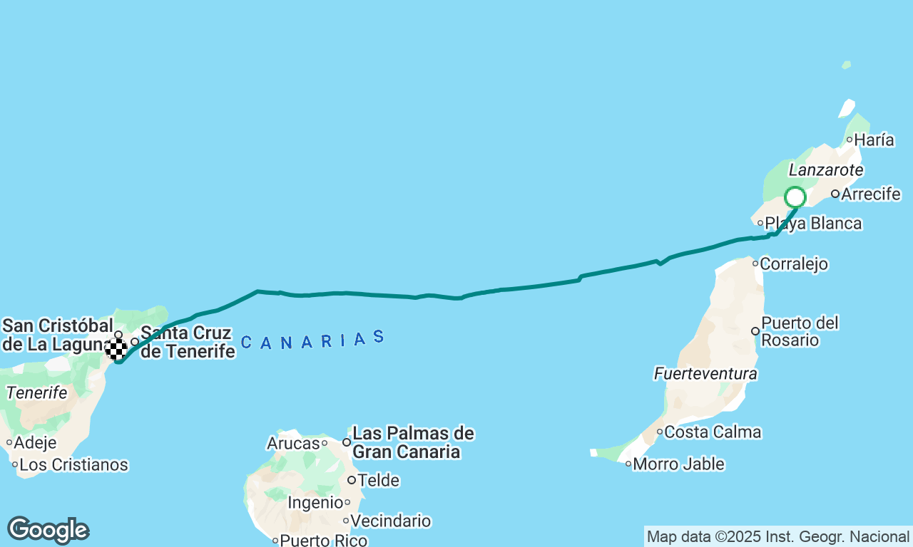 Voyage map
