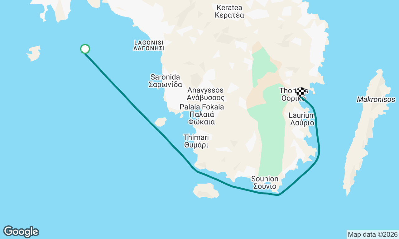 Voyage map
