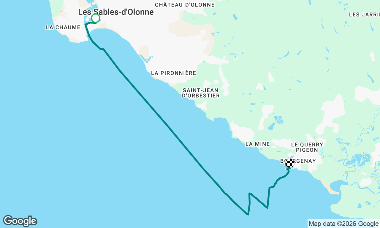 Sables to Bourgenay