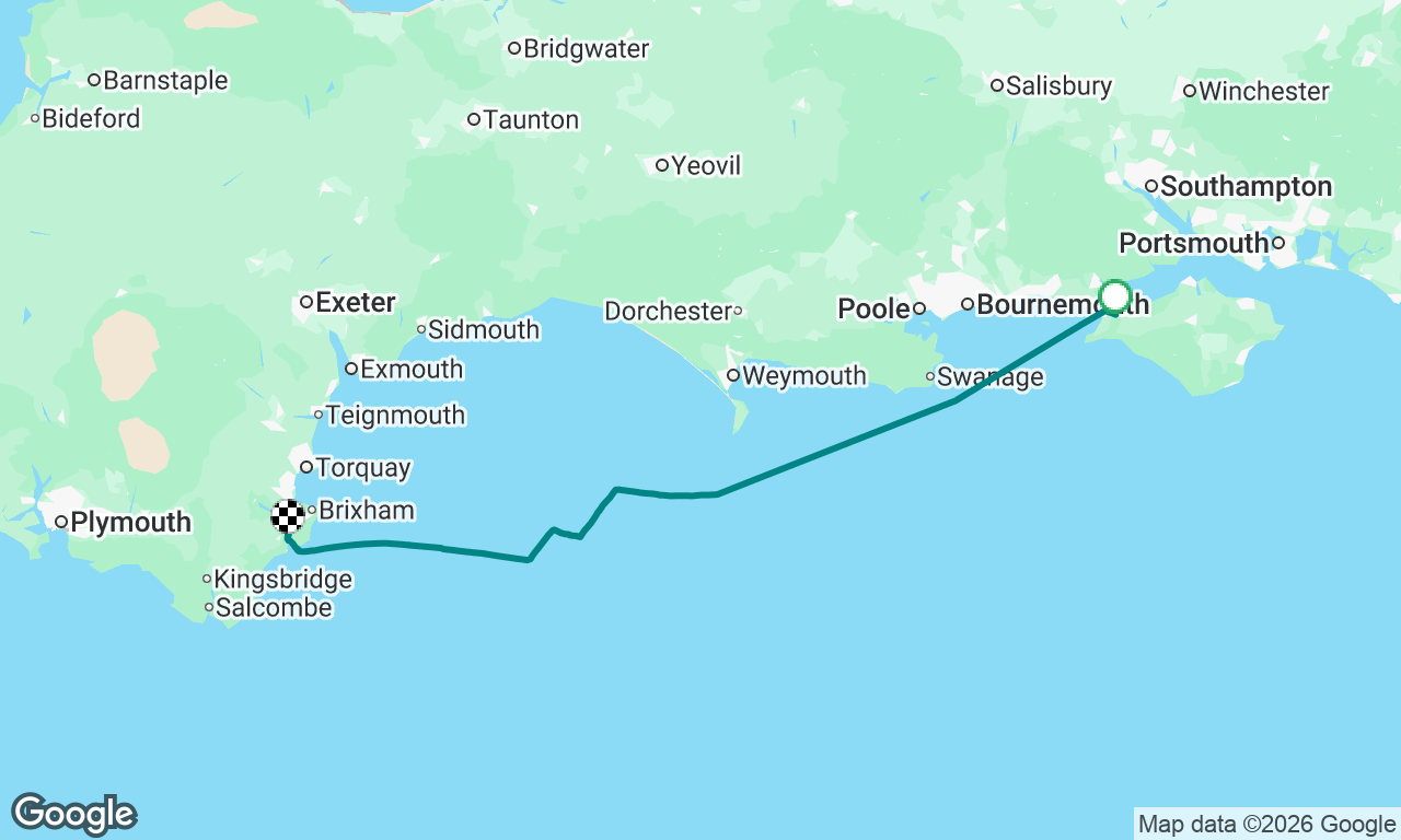 Yarmouth to Dartmouth