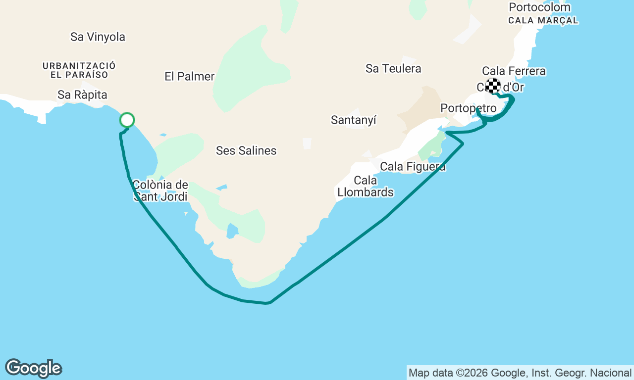 Es Trenc to Cala d’Or