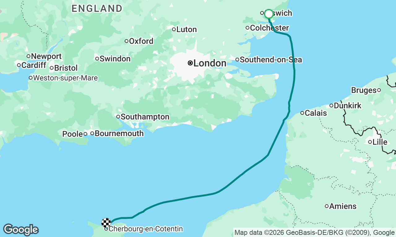 Voyage map