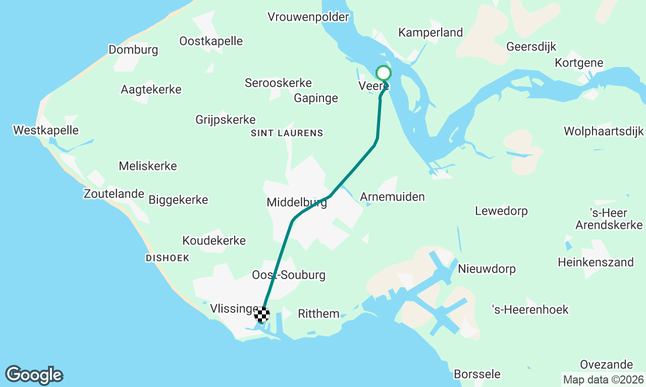 Voyage map