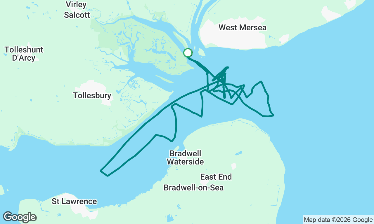 Mersea Week Pursuit race