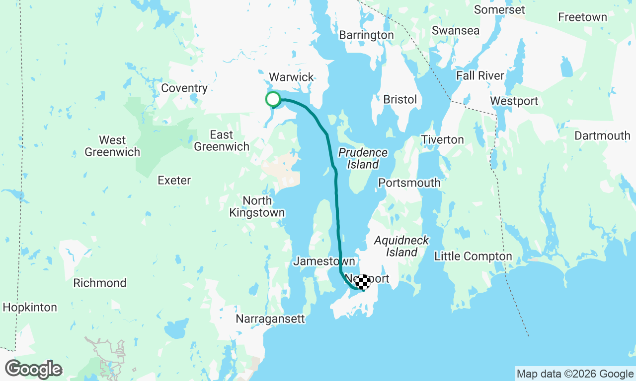 Day sail EG-Newport 
