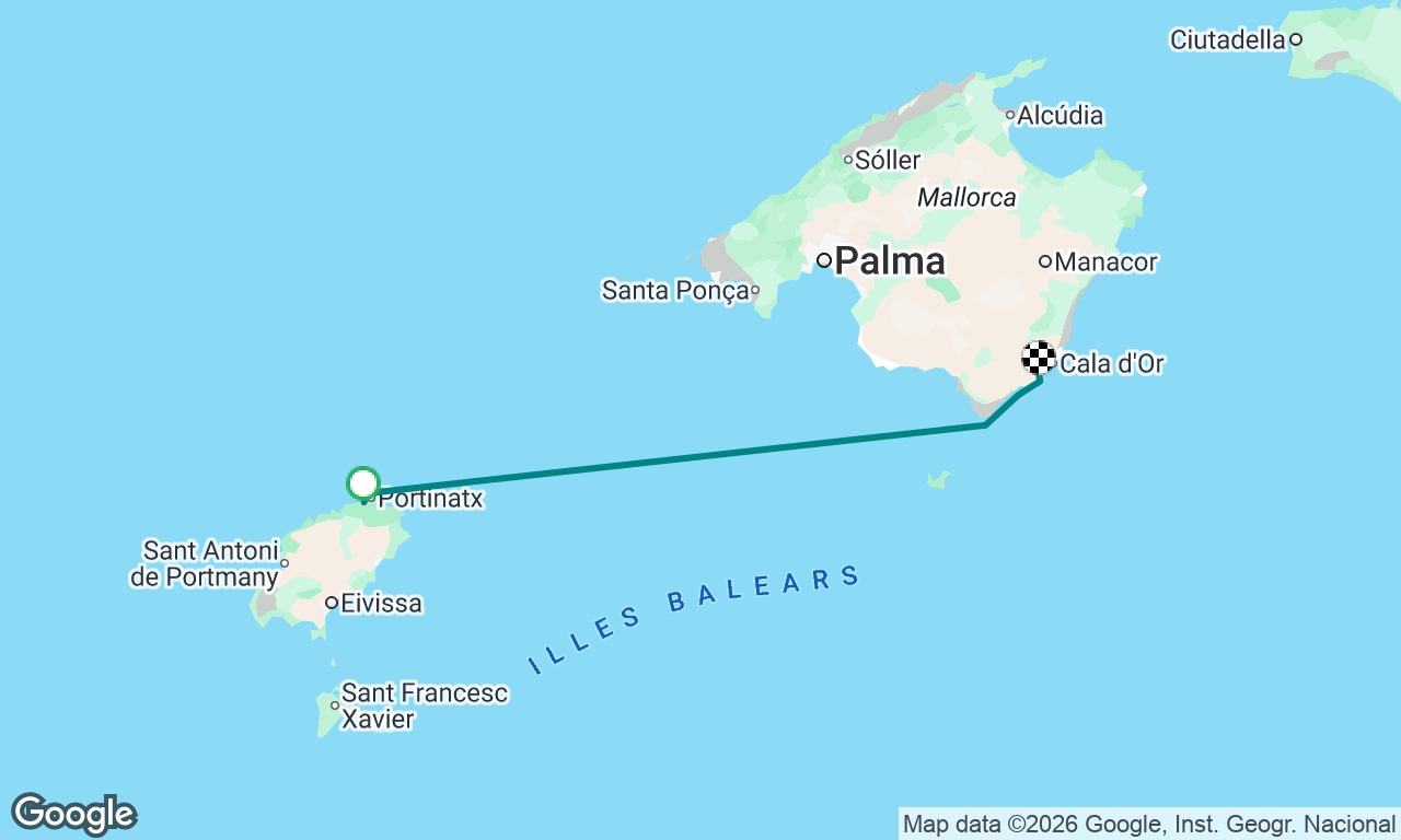 Ibiza to Majorca 