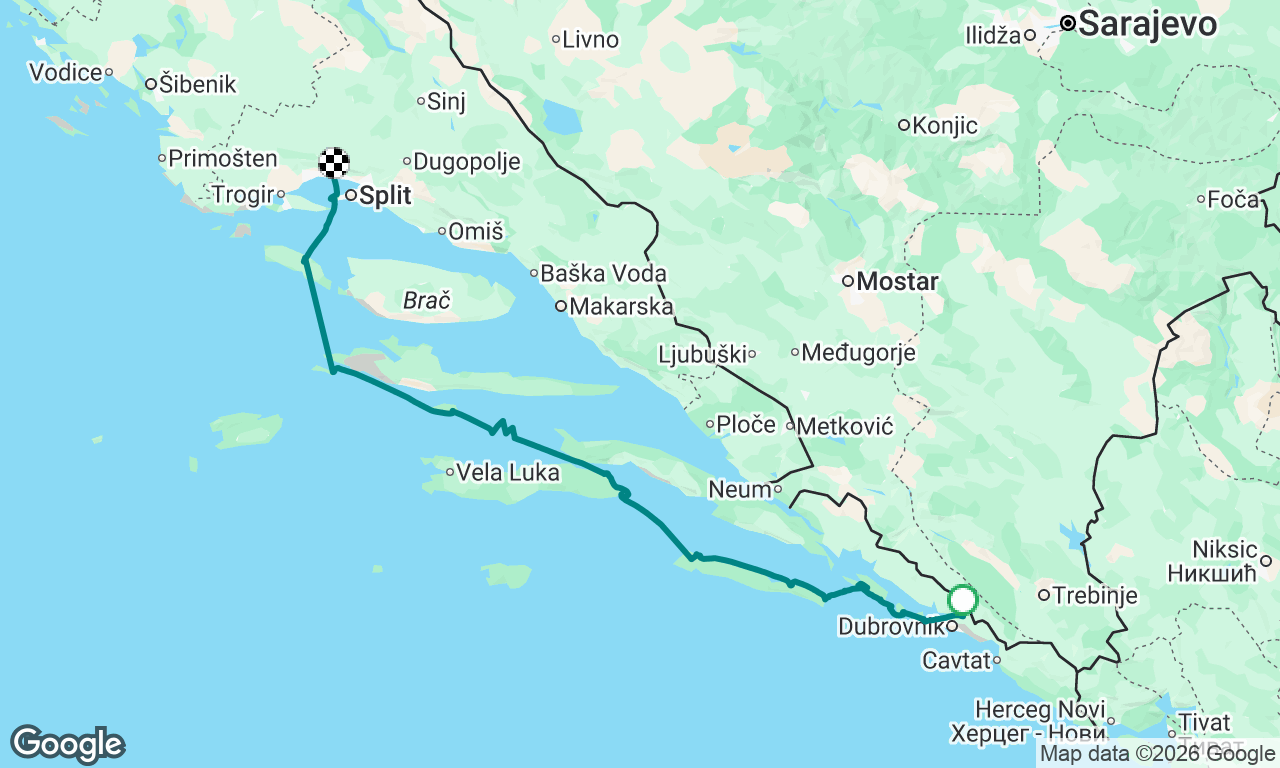 Dubrovnik-Split